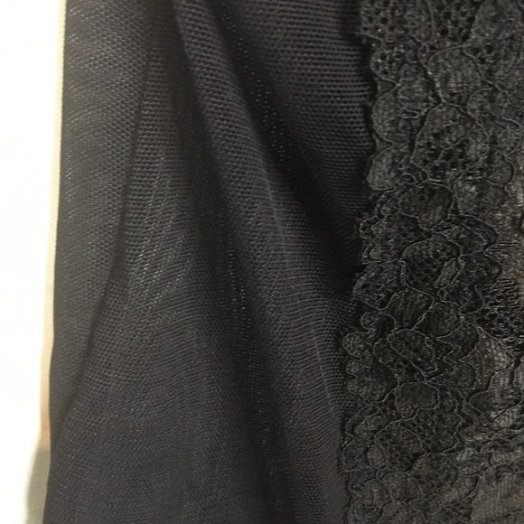 Sexy H&M Lingerie Teddy Black Lace Mesh Push up - Picture 4 of 10
